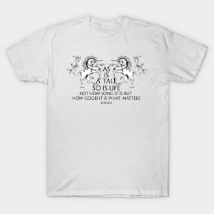 Stoic quote by Seneca T-Shirt